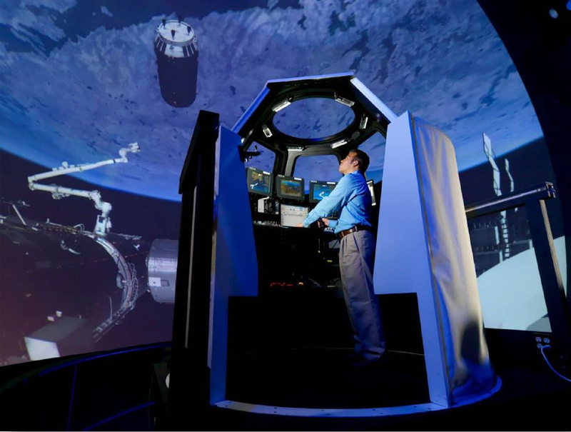 Illustration for article titled This NASA Simulator Fakes Space in the Middle of Texas